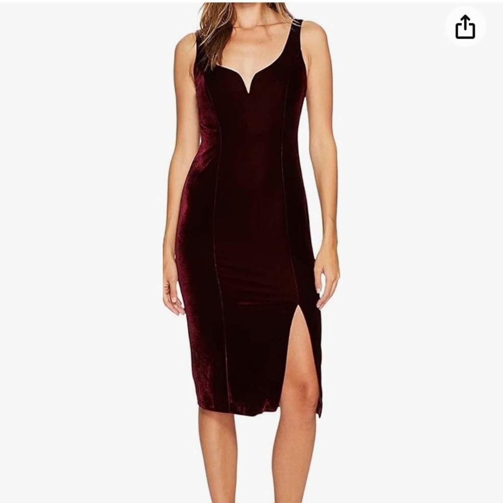 Donna Morgan Juliette Sweetheart Dress w/ high slit Size 0